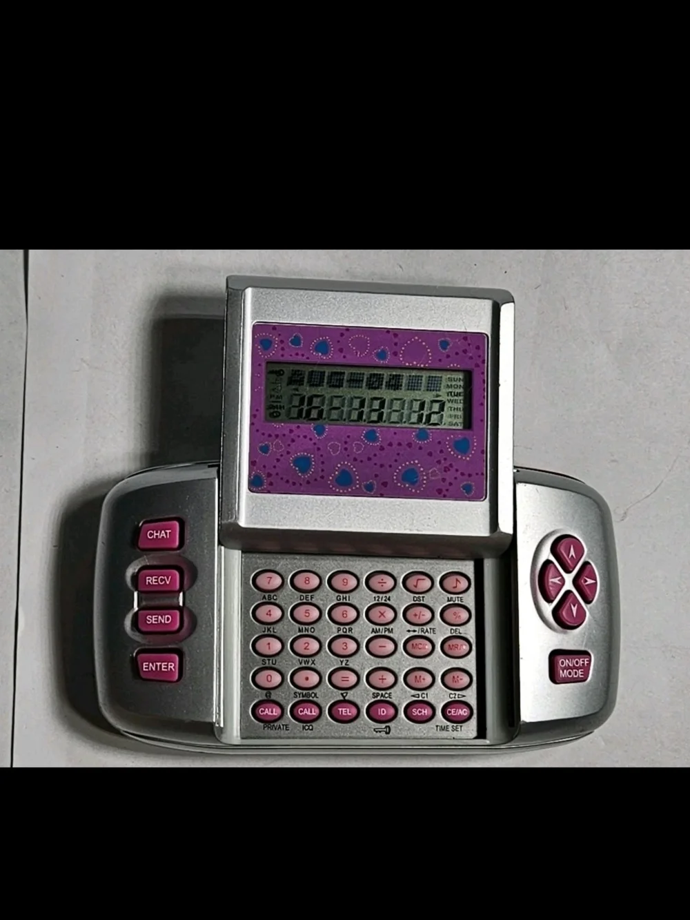 Vintage Cyber Gear SMS Sliding Text Messaging Toy Works Great! Y2K